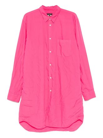 Comme Des Gar&ccedil;ons poplin shirt - men - Polyester - S - Pink