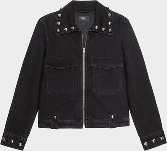 Rails Roxbury Studded Denim Jacket