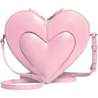 JW PEI Francisca Faux Leather Heart Crossbody Bag in Pink at Nordstrom Rack