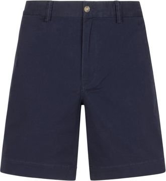 Polo Ralph Lauren Bedford Flat Short - Heren - Korte Broeken - Blauw - W32 - Korte Broeken