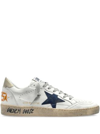 Golden Goose Ballstar Nappa bovenste teen en su&egrave;de sterleren hak