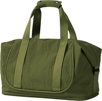 Generic Travel Bags Women Large Size Capacity Sports Fitness Storage Bag Foldable Duffle Suit,Compatible For Shoulder Handbag(Jungle Green)
