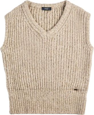 Fay Gilet in maglia - Toni neutri