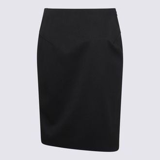 Versace Womens Skirts Black Wv Ea
