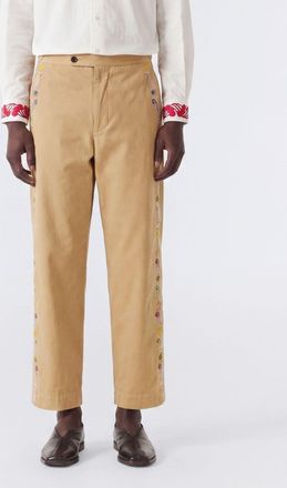 Maison Margiela Jeans wide-leg in denim di cotone