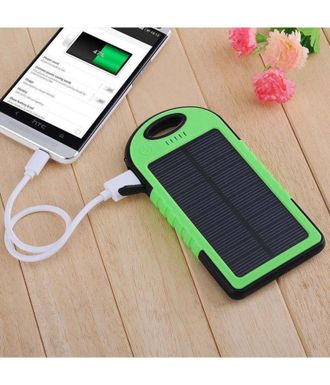 Trade Shop Trade Shop - 5000mah Solar Powerbank Bater&iacute;a Externa Cargador Smartphone Tablet Jumper