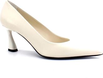Eddy Daniele Ew 22250 D&eacute;collet&eacute; - Dames - Pumps - Wit - 40 EU - Leer - Schoenen