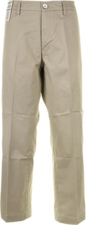 Re-hash Rechte broek - Dames - Straight fit broeken - Beige - W26 - Broeken