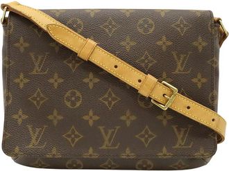 Louis Vuitton Monogram Musette Tango (Authentic Pre-Loved)