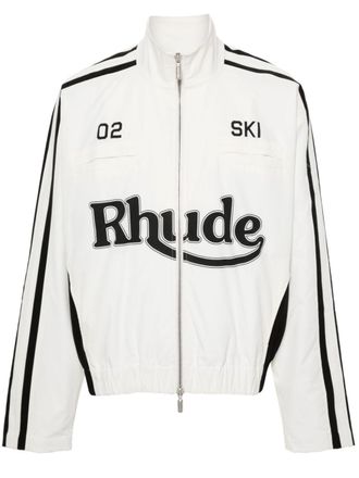 Rhude Giacca con stampa - Bianco