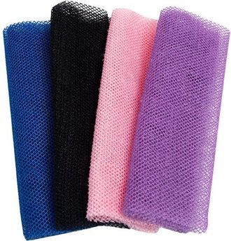 No Brand Toalla De Ba&ntilde;o - Toalla De Sauna - Toalla De Ba&ntilde;o - Exfoliante De Espalda Espumoso - Alta Elasticidad - Apto Para El Hogar Y Los Viajes - Juego De 4 P
