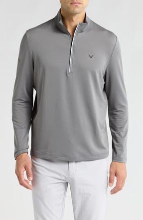 Callaway Quarter Zip Pullover in Quiet Shade at Nordstrom Rack, Size Xx-Large