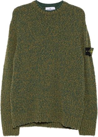 Stone Island Long-sleeve Logo-patch Sweater