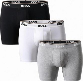 HUGO BOSS Power Long Boxer Briefs - Heren - Onderbroek - Veelkleurig - XL - Katoen - Ondergoed