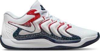 Nike Mens Kevin Durant KD 17 - Basketball Shoes White/Navy/Red Size 10.0