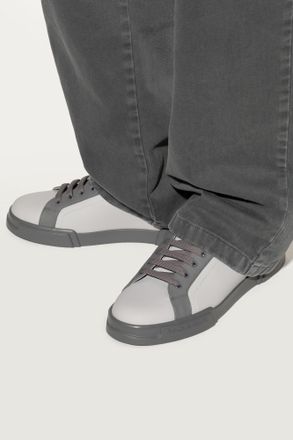 Dolce & Gabbana Sport Shoes Portofino, Mens, Grey