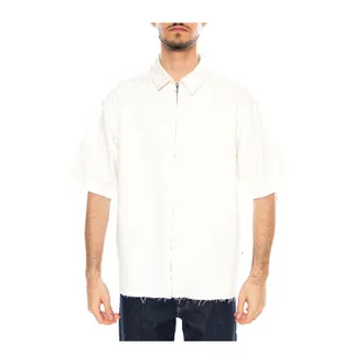 Lee Heren, Overhemden, Wit, Maat: M Denim