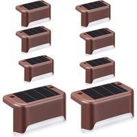 OEM Juego De Luces Solares Impermeables Para Uso Exterior, Patio, Entrada De Veh&iacute;culos, Escaleras - Crezuo
