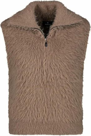 Monari Gilet - Dames - Jassen - Bruin - Maat: L