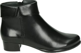 Marip&eacute; Schoenen, Dames, Zwart, 41 EU, Leer, G250 Enkellaarsjes