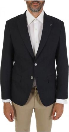 HUGO BOSS Hombre, Chaquetas, Azul, Talla: M