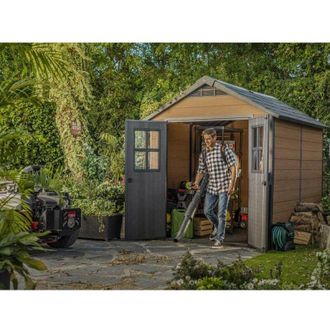 Keter Caseta Cobertizo Jardin Resina Newton 7511 Keter
