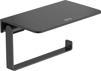 Roca Roca - Portarrollo Con Repisa Hotels Color: Negro