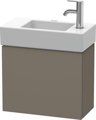 Duravit Mueble Bajo Lavabo L-cube 400x480x240mm Apertura Izquierda Franela Gris Satinado