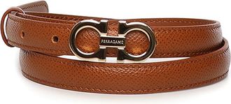 Ferragamo Leather Gancini Belt