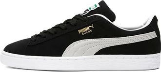Puma Classic XXI Black/White su&egrave;de sneakers - Zwart