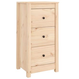 vidaXL Aparador De Madera Maciza De Pino 40x35x80 Cm Vidaxl