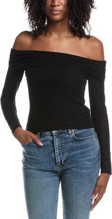Z Supply Z Supply Whimsy Off Shoulder Mesh Top