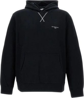 Givenchy Couture Seam Hoodie - Heren - Hoodies - Zwart - M - Katoen - Hoodies & sweatvesten