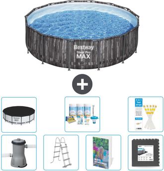 Bestway Piscina Bestway Steel Pro Max Redonda - 427x107 Cm - 8-piezas S581