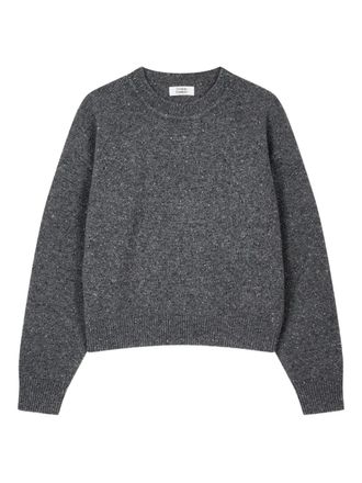 STUDIO TOMBOY speckled sweater - women - Wool/Nylon - OS - Grey