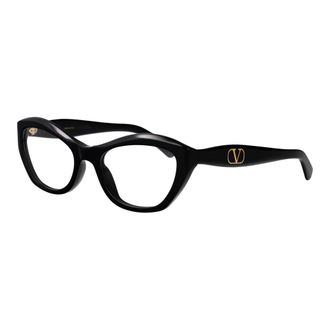 Valentino Garavani Glasses, female, Black, Size: 53 MM Vg0012O Optical Frame