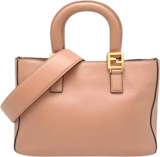 Fendi Pre-owned Handbags, female, Pink, Size: ONE SIZE Pre-owned Leather fendi-bags