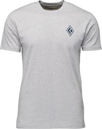 Black Diamond Heritage Alpinist S/S Tee T-Shirt f&uuml;r Herren | grau