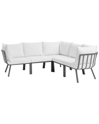 ModWay Riverside 5-Piece Outdoor Patio Sectional Sofa Set