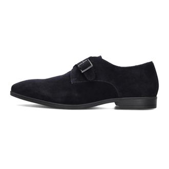 Stefano Lauran Elegante blauwe su&egrave;de schoenen - Heren - Nette schoenen - Blauw - 44 EU - Su&egrave;de - Schoenen