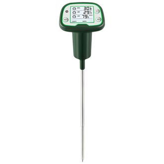 OEM Medidor De Humedad Del Suelo, Analizador De Suelo 4 En 1 Con Luz/temperatura/humedad, Indicador De Riego De Plantas, Para Jardiner&iacute;a, Agricultura, Pla
