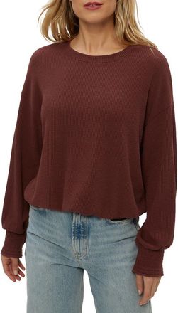 Michael Stars Tia Rib Sweater in Espresso at Nordstrom, Size X-Small
