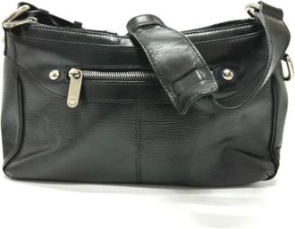 Louis Vuitton Tweedehands leren Louis Vuitton tassen - Dames - Vintage Schoudertas - Zwart - ONE Size - Vintage