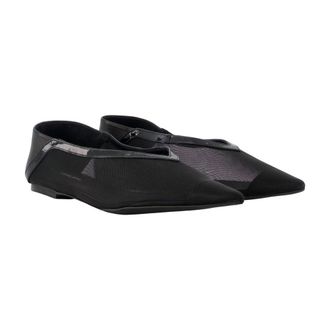 Anine Bing Aneka Babouche Ballerina - Black