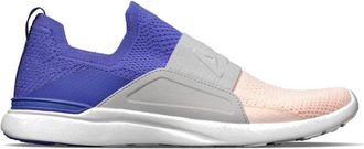 Athletic Propulsion Labs Womens Techloom Bliss Shoe In Ultraviolet/plaster/nude