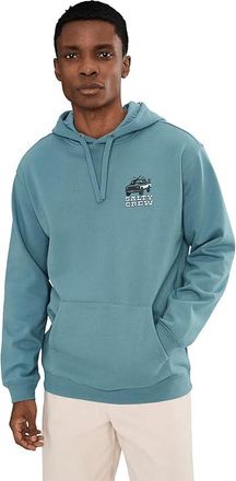 Salty Crew Truck Stop Fleece Mens Sweatshirt Slate : 2XL, Cotton/Polyester