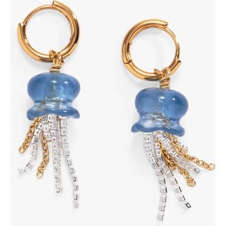 Alex and Ani Whimsical Jellyfish Huggie Hoops in Gold at Nordstrom