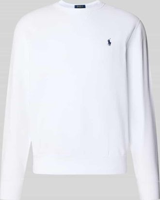 Polo Ralph Lauren Regular Fit Sweatshirt aus Baumwoll-Mix in Weiss, Gr&ouml;&szlig;e XXL