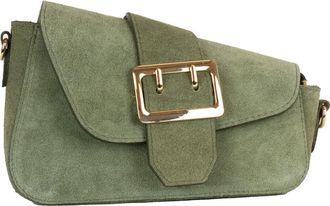 Persaman New York Cleo Suede Shoulder Bag in Green at Nordstrom Rack