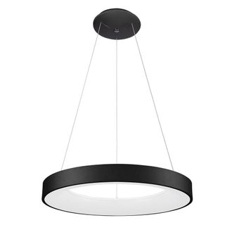 Netlighting Giulia Modern Integrated LED Pendant Ceiling Light 4000K in Black
